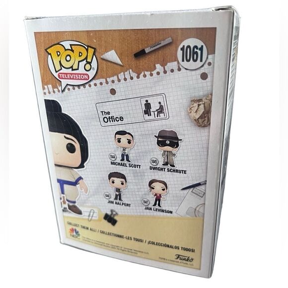 Funko POP Television The Office Andy Bernard Sumo Suit #1061 Target Exclusive. - Picture 6 of 9